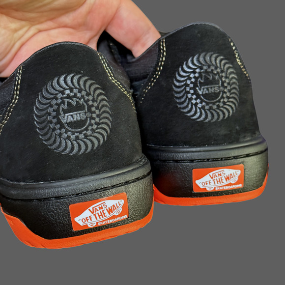 Vans x Spitfire Rowan 2 Black Flame Skate Shoes 8 main image 8